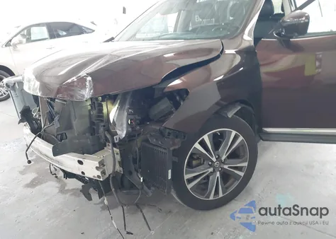 2019 Nissan Pathfinder Platinum from USA, damaged, VIN 5N1DR2MM3KC582320